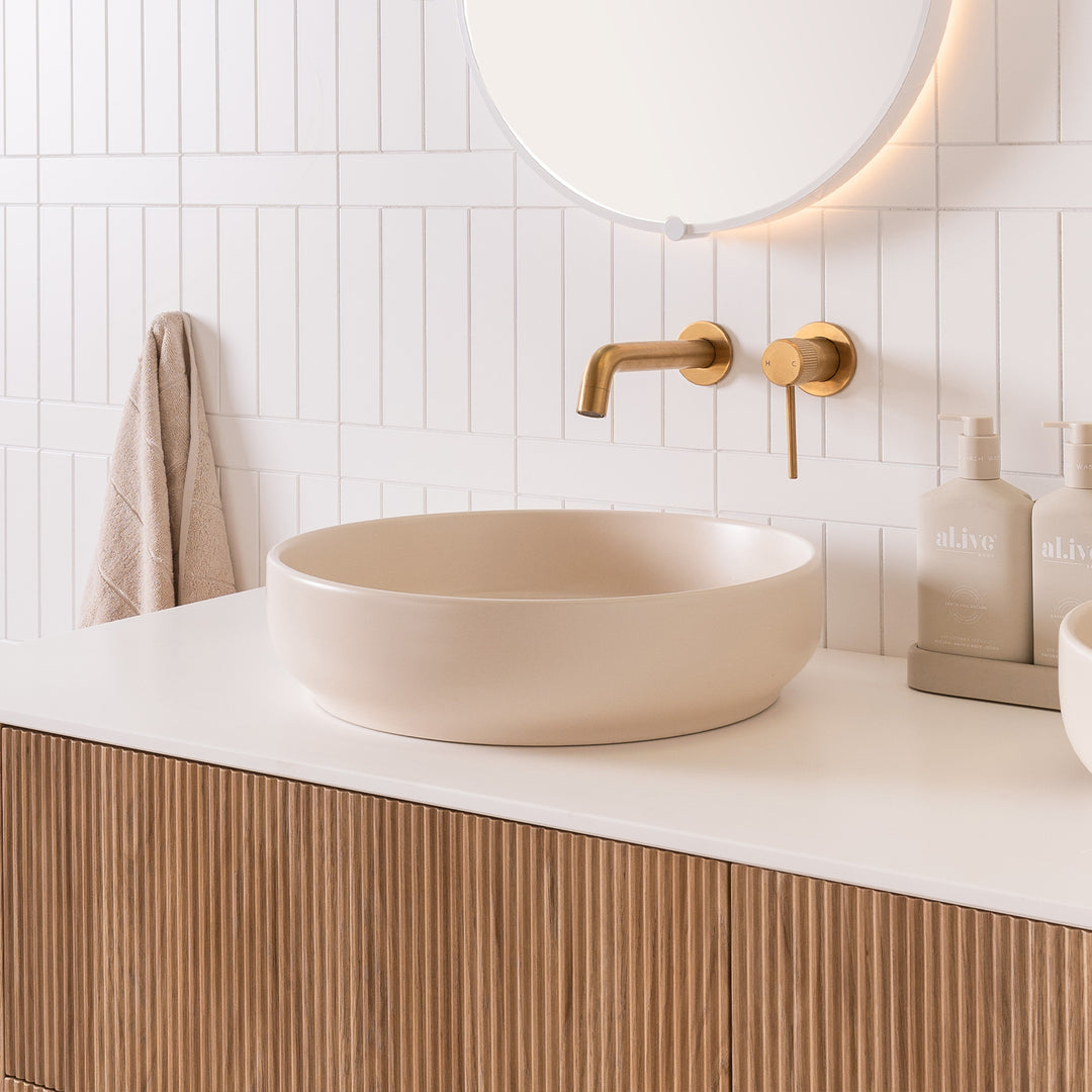 Monroe Round Ceramic Basin 400mm