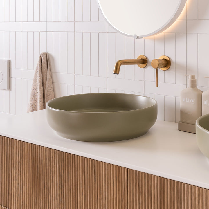 Monroe Round Ceramic Basin 400mm