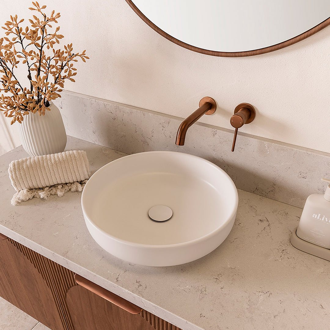 Monroe Round Ceramic Basin 400mm