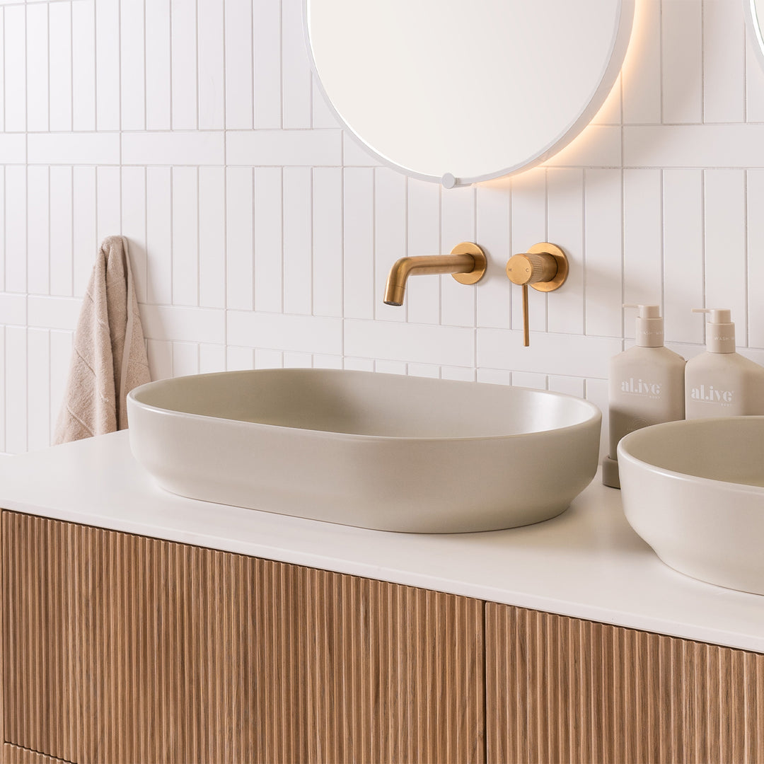 Marilyn Oval Ceramic Basin 550x350mm