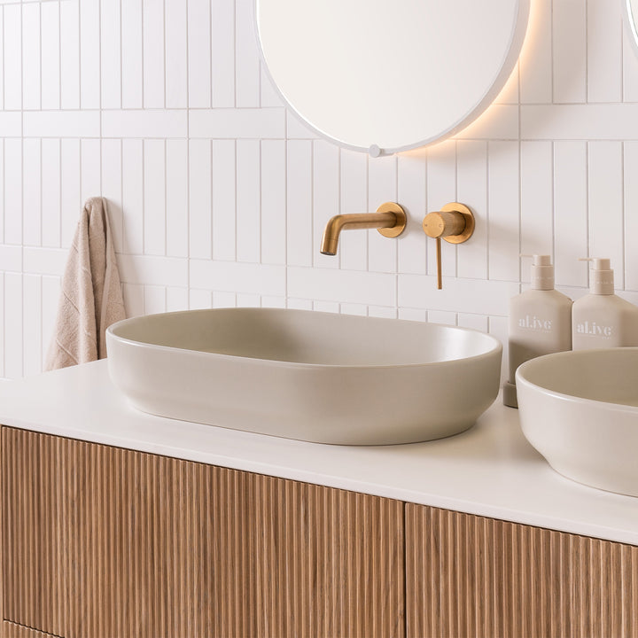 Marilyn Oval Ceramic Basin 550x350mm