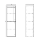Noosa Tall Boy Storage Cabinet 1200mm