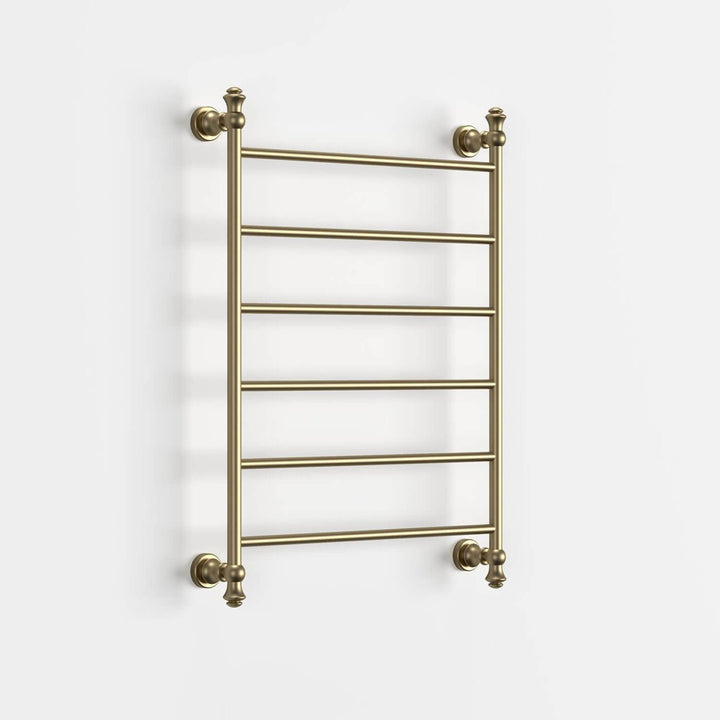 Medoc 6 Bar Heated Towel Rack 600x800mm