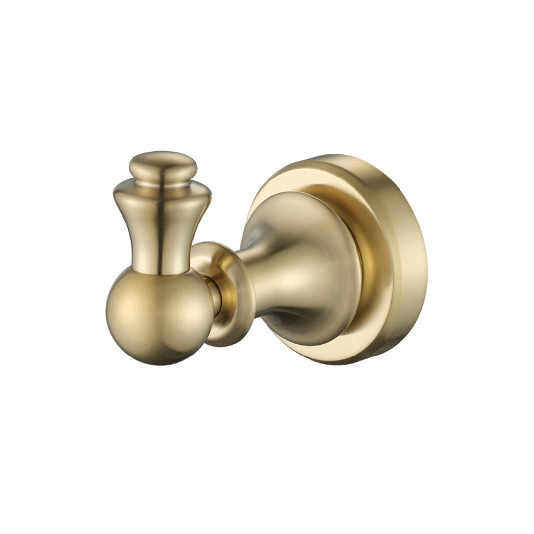 Medoc Single Brass Robe Hook