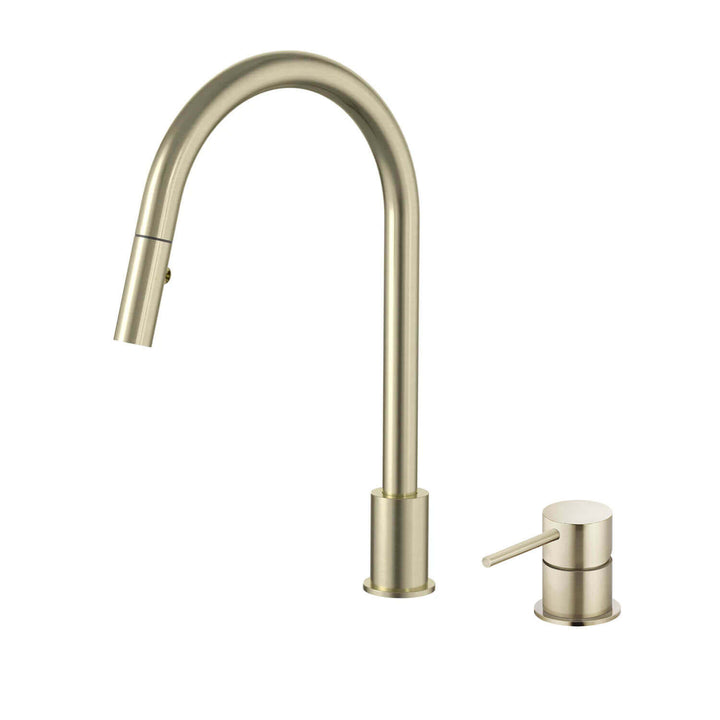 Meir Swivel Pull Out Sink Mixer Set