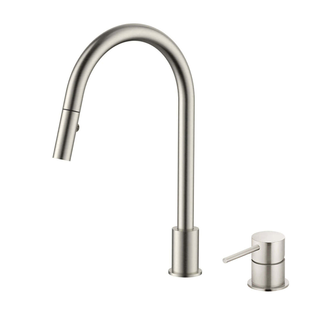 Meir Swivel Pull Out Sink Mixer Set