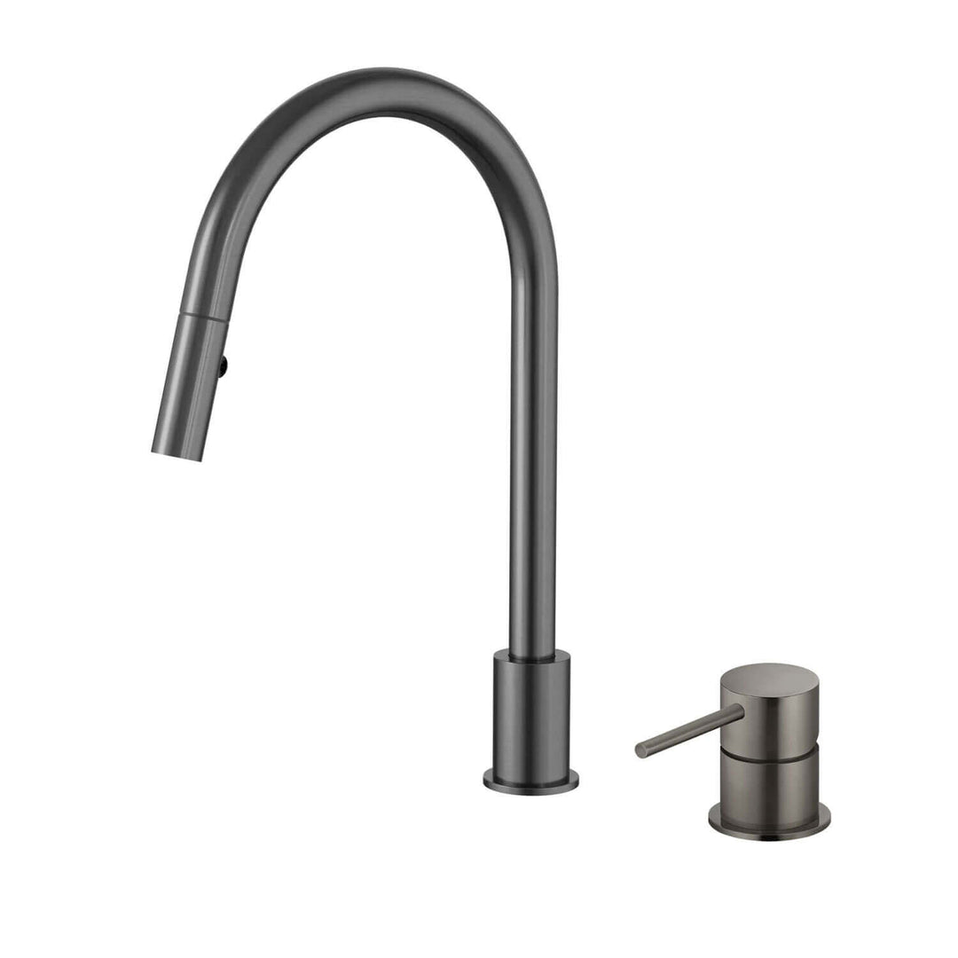 Meir Swivel Pull Out Sink Mixer Set