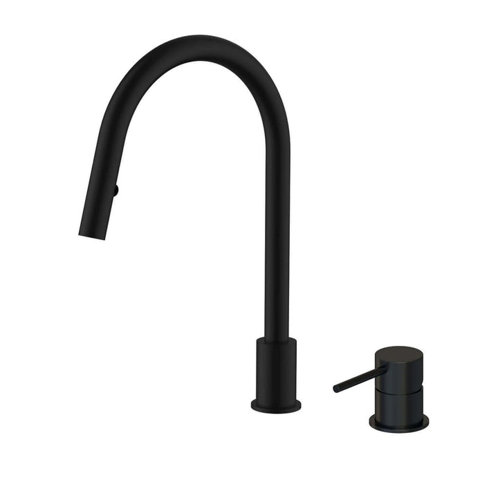 Meir Swivel Pull Out Sink Mixer Set