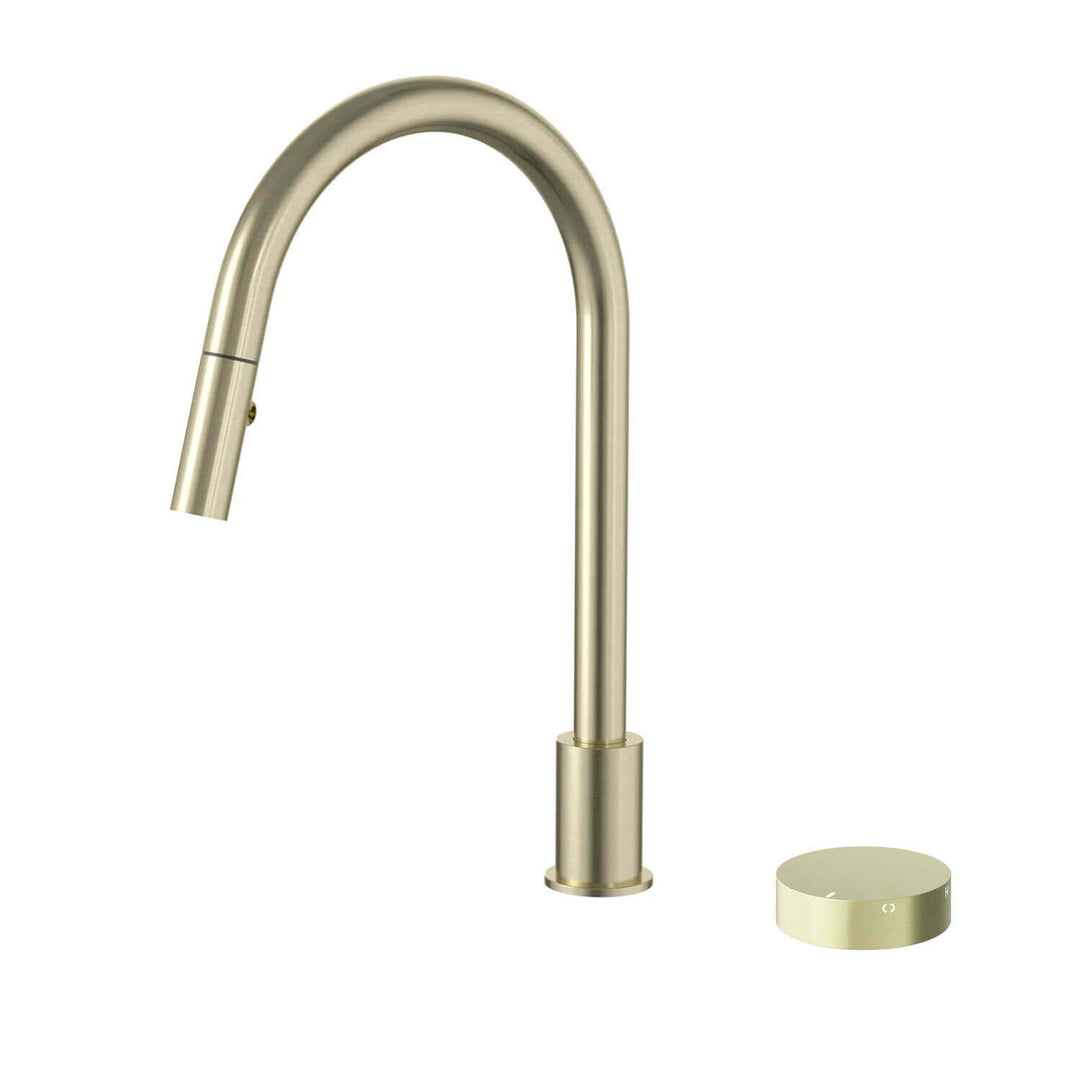 Meir Swivel Pull Out Progressive Sink Mixer Set