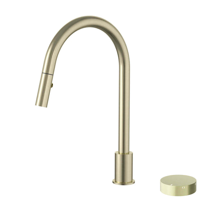Meir Swivel Pull Out Progressive Sink Mixer Set