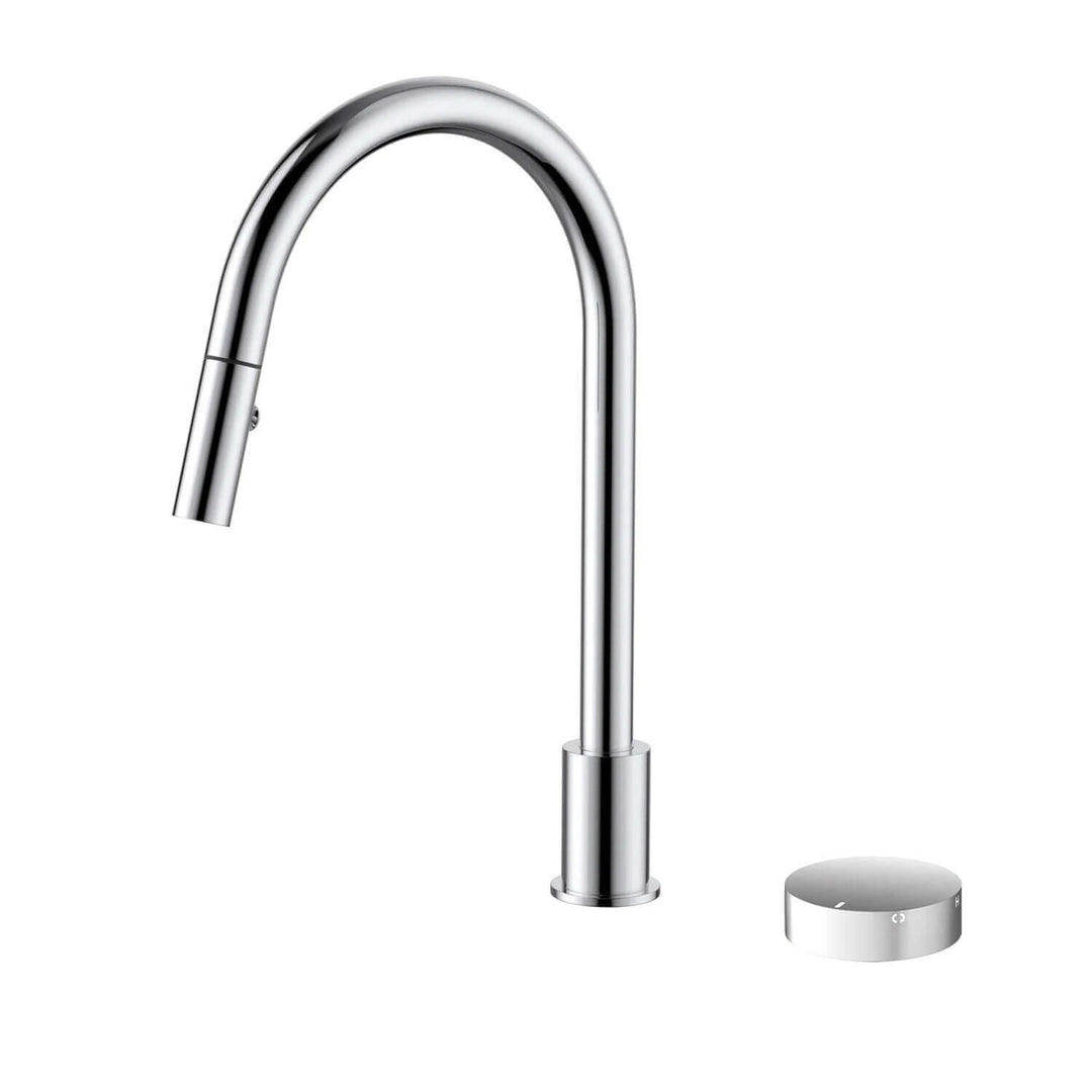 Meir Swivel Pull Out Progressive Sink Mixer Set