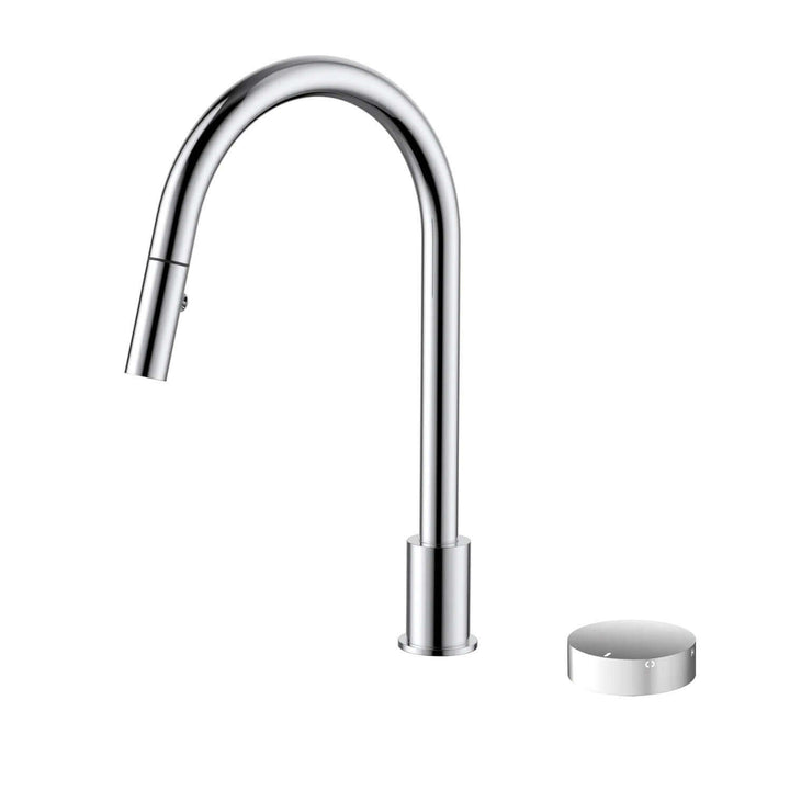 Meir Swivel Pull Out Progressive Sink Mixer Set