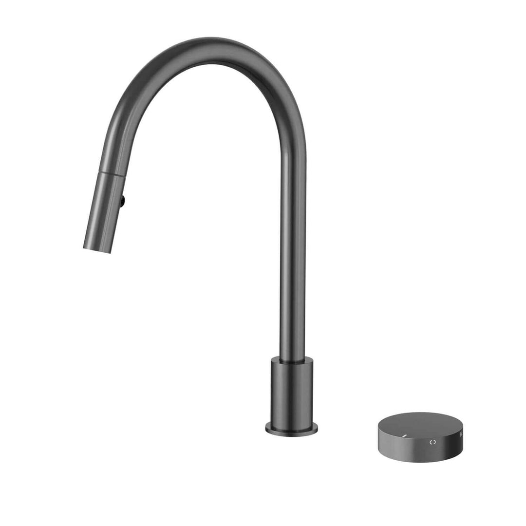 Meir Swivel Pull Out Progressive Sink Mixer Set