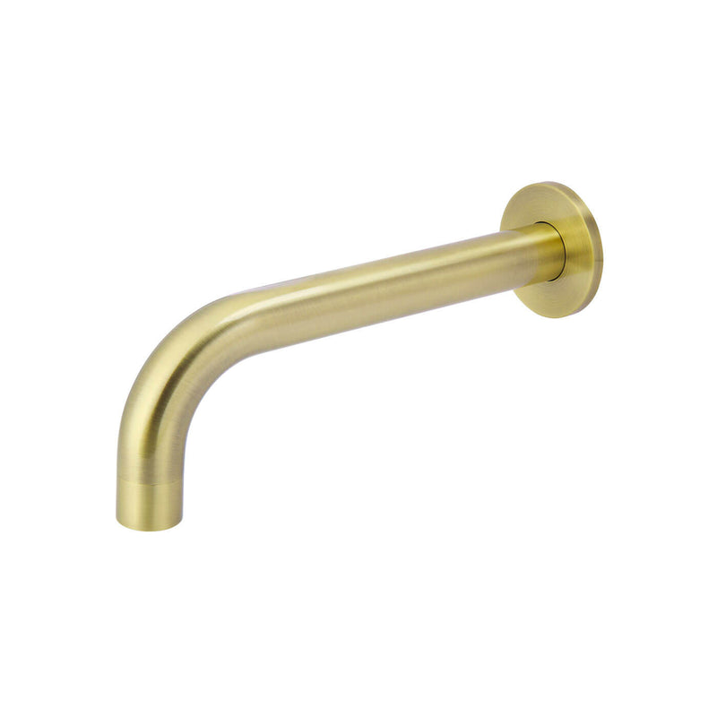 Meir Round Curved Wall Spout 200mm