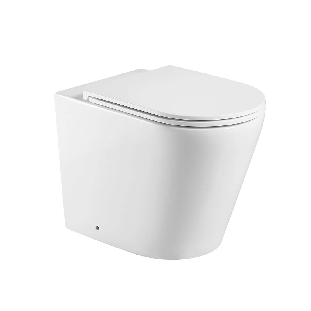 Milan In Wall Rimless Toilet Pan Only