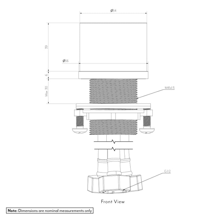 Milani Progressive Hob Mixer