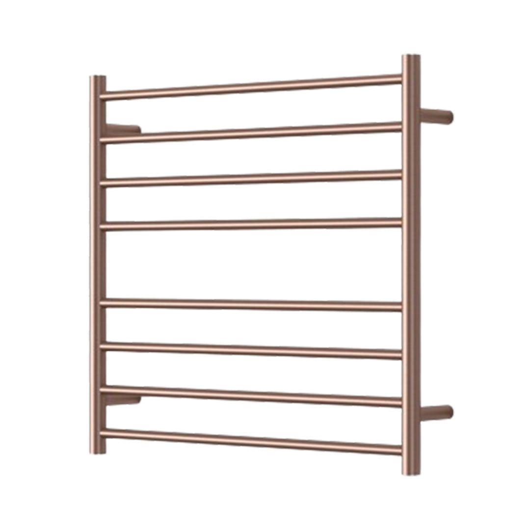 Mirage 8 Bar Wide Heated Towel Rail 750x700mm