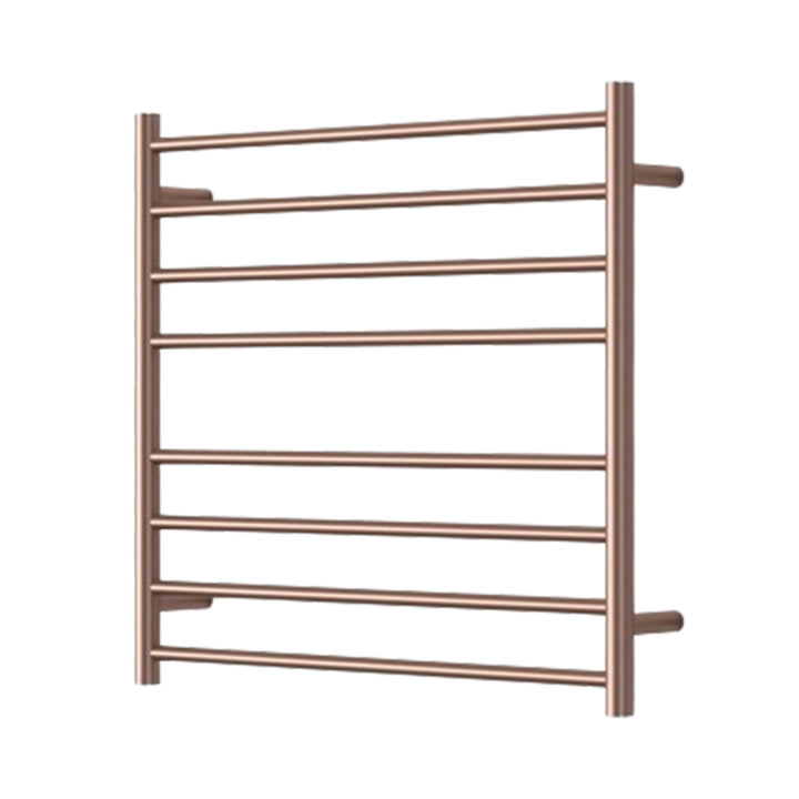 Mirage 8 Bar Wide Heated Towel Rail 750x700mm