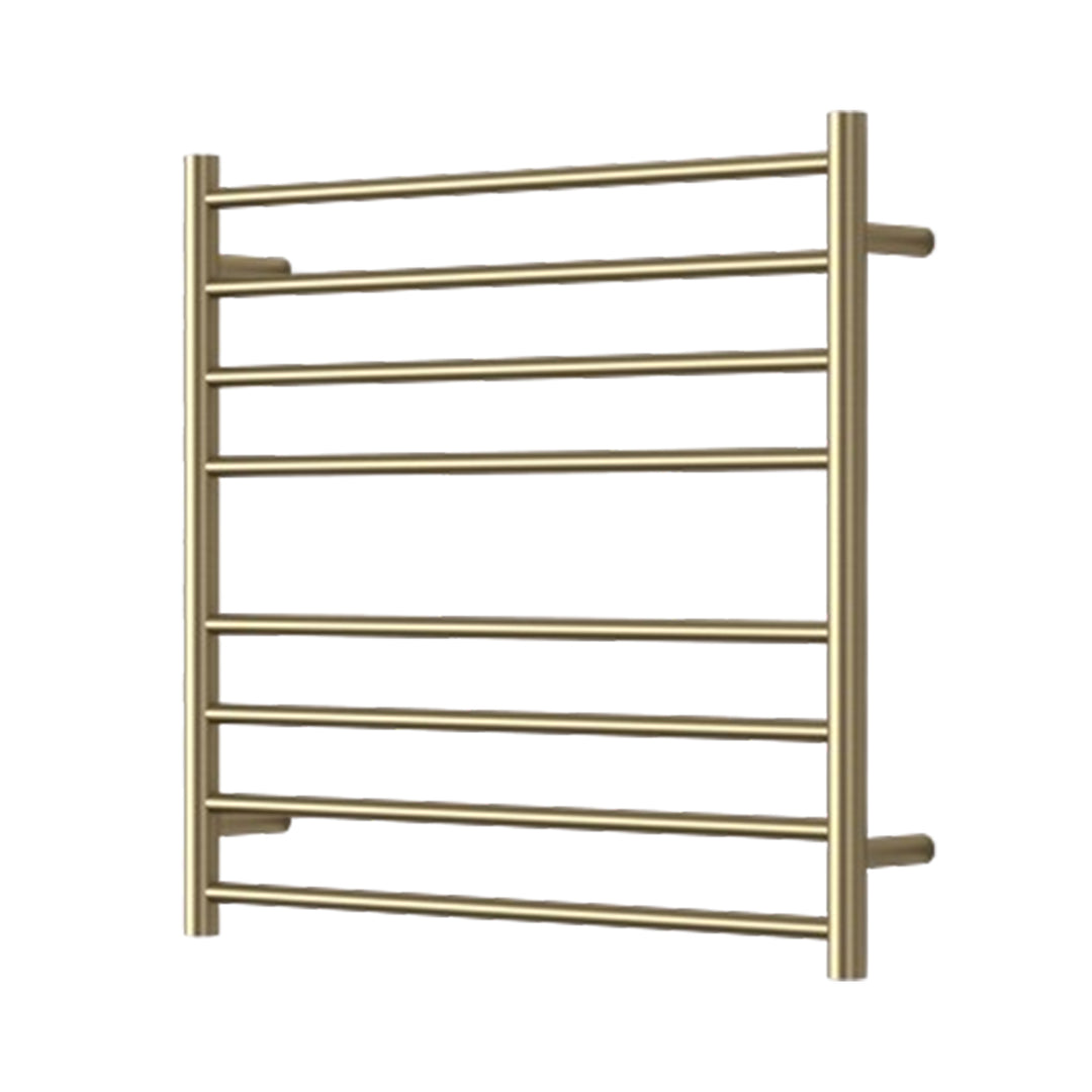 Mirage 8 Bar Wide Heated Towel Rail 750x700mm