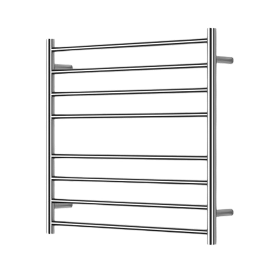 Mirage 8 Bar Wide Heated Towel Rail 750x700mm