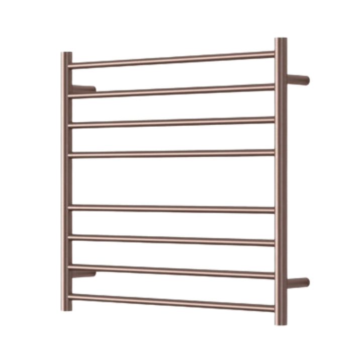 Mirage 8 Bar Wide Heated Towel Rail 750x700mm