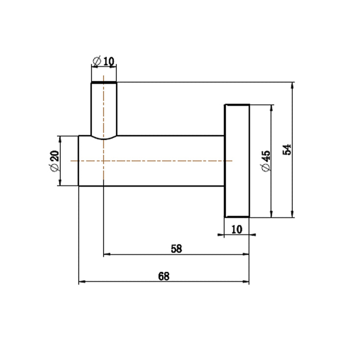Mirage Single Robe Hook