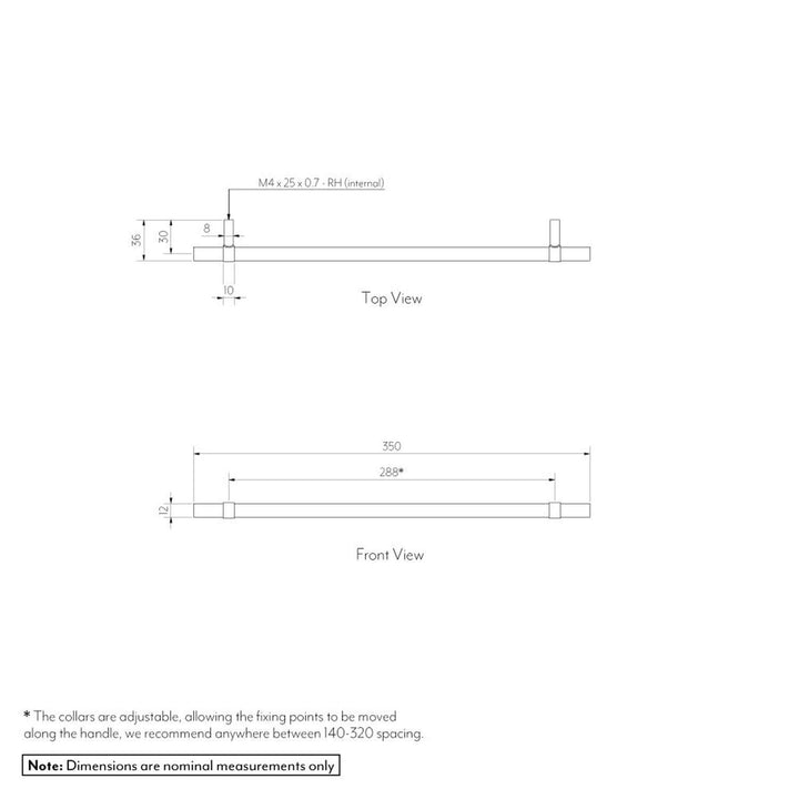 Modi Adjustable Cabinet Pull Handle