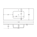 Montana Solid Surface Benchtop Matte Black (750-1200mm)