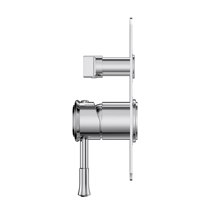 Montpellier Brass Wall Diverter Mixer