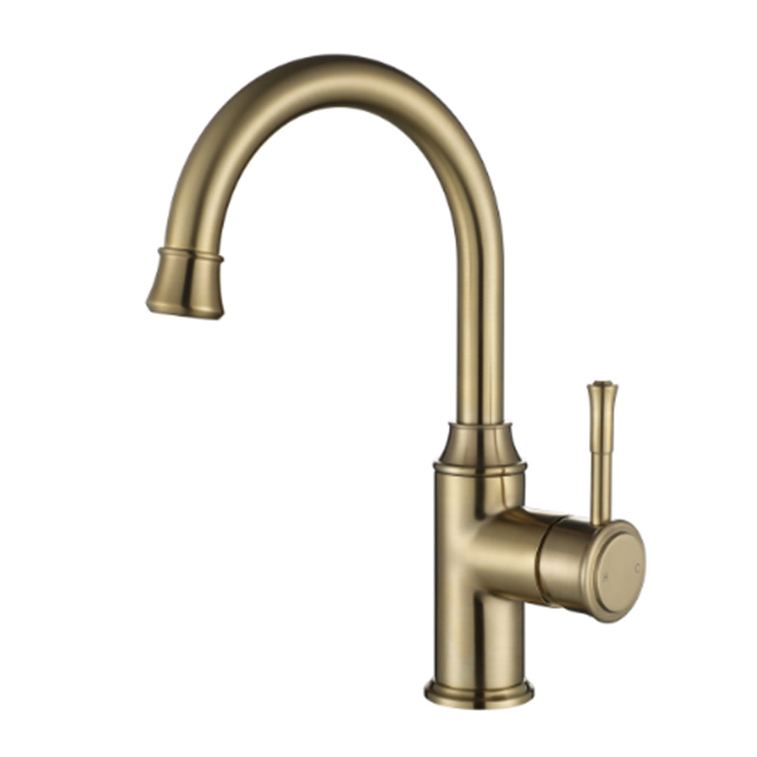 Montpellier Gooseneck High Rise Basin Mixer