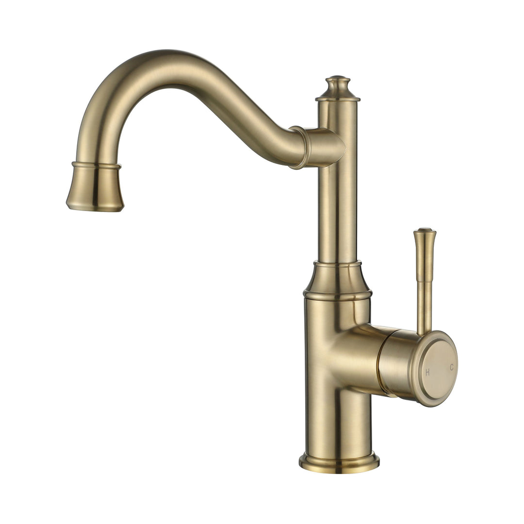 Montpellier Crook Tall Basin Mixer