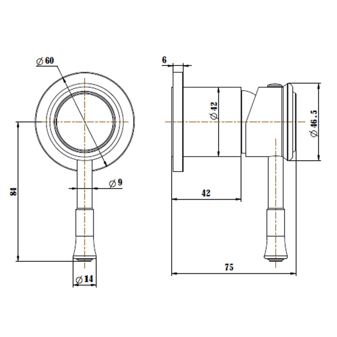 Montpellier Wall Mixer