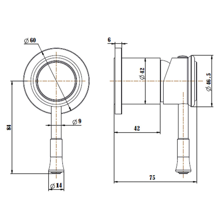 Montpellier Wall Mixer
