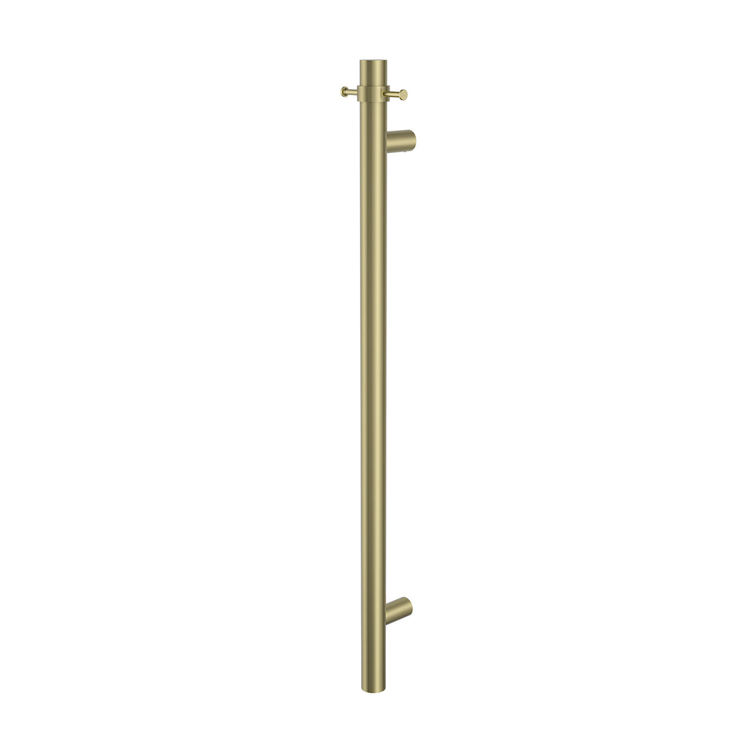 Morgan Single Vertical Heated Towel Rail 1000mm