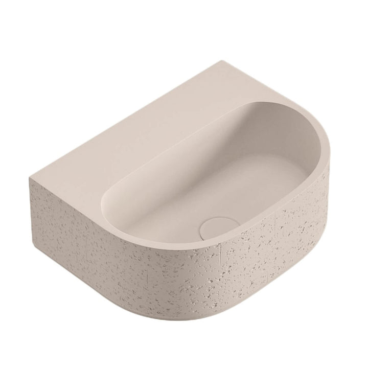 Nelios Wall Hung Concrete Basin 420mm