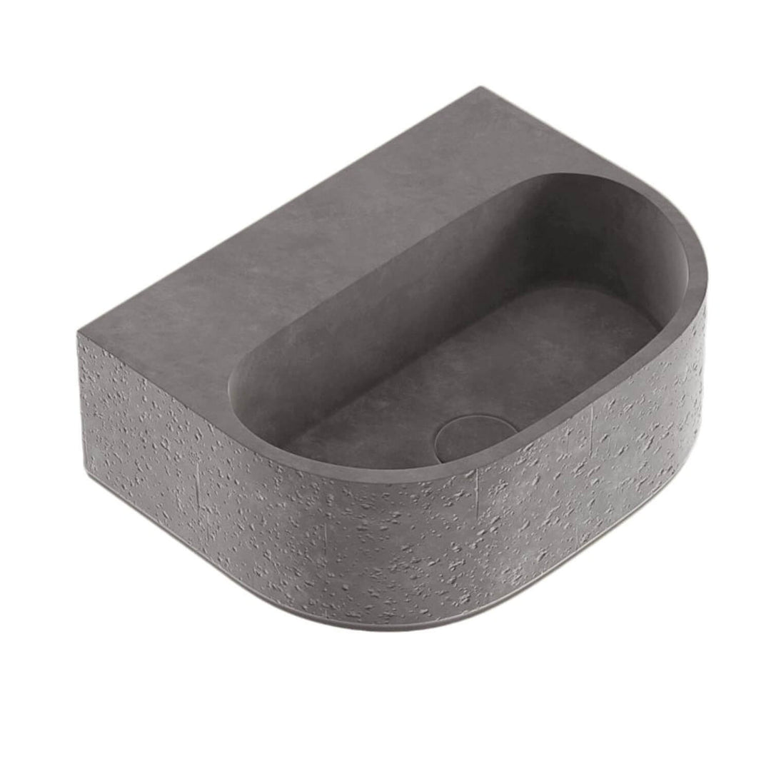 Nelios Wall Hung Concrete Basin 420mm