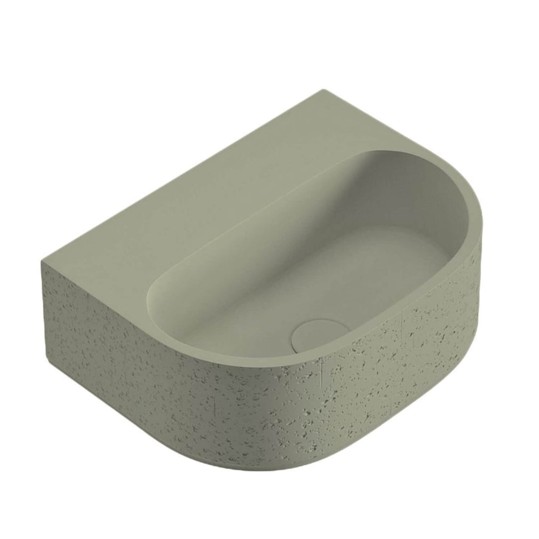 Nelios Wall Hung Concrete Basin 420mm