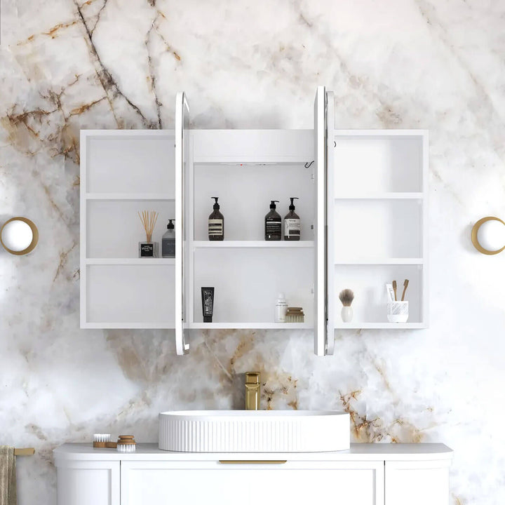 Newport LED Rectangular Mirror Cabinet (900-1500mm)