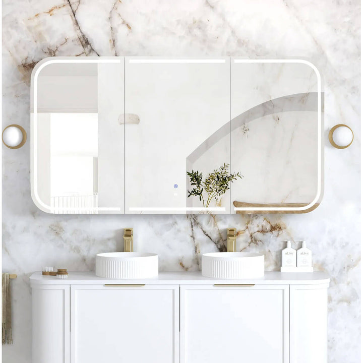 Newport LED Rectangular Mirror Cabinet (900-1500mm)