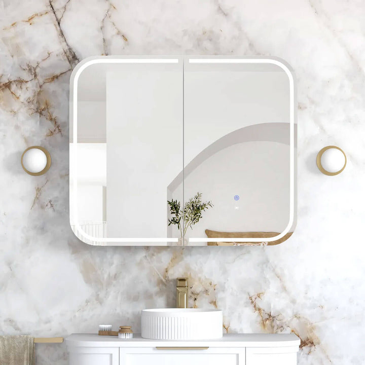 Newport LED Rectangular Mirror Cabinet (900-1500mm)
