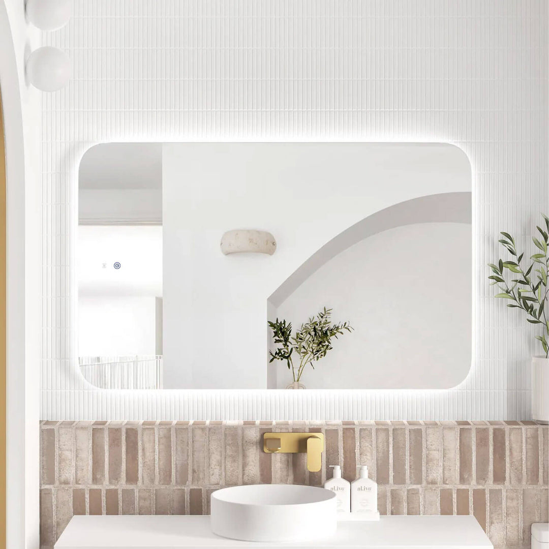 Newport LED Rectangular Bathroom Mirror