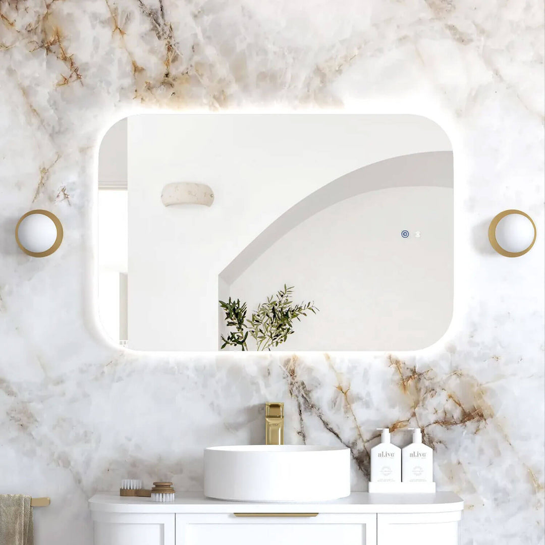 Newport LED Rectangular Bathroom Mirror