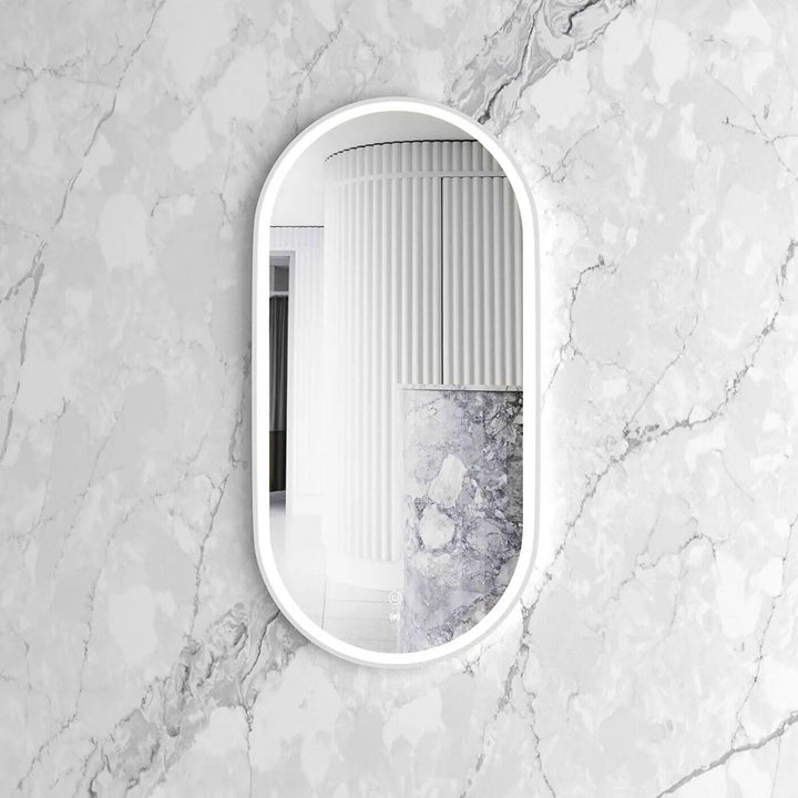 Noosa LED Pill Framed Anti-Fog Backlit Mirror (450-1800mm)