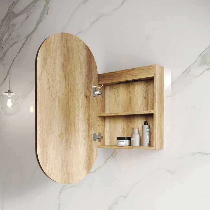 Noosa LED Pill Mirror Shaving Cabinet 900x450mm