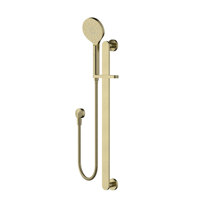 Nova Brass Sliding Shower Rail