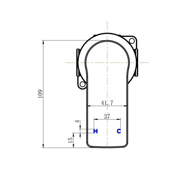 Nova Paddle Wall Mixer