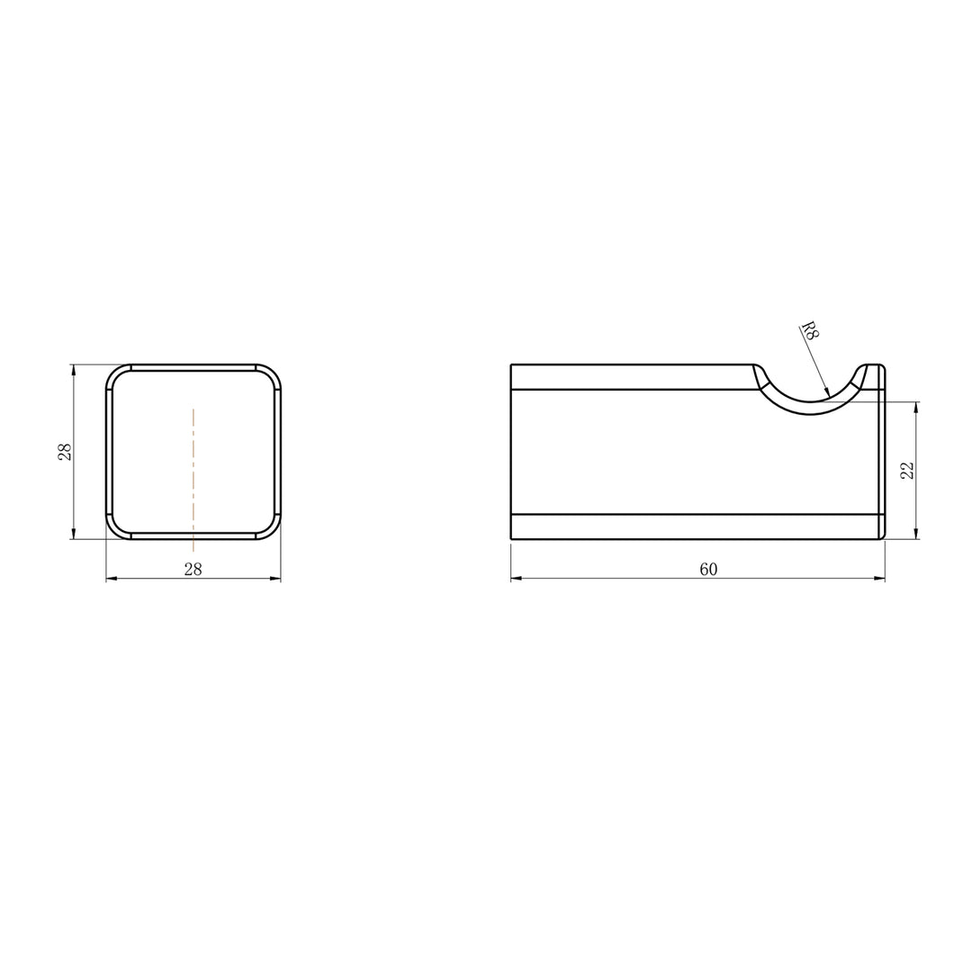 Nova Single Robe Hook