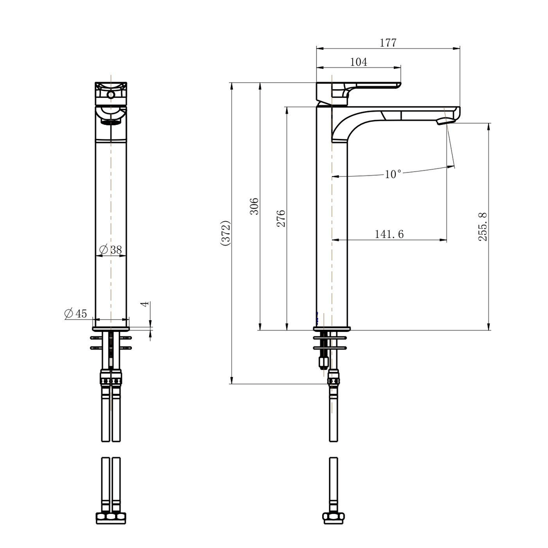 Nova Tall Basin Mixer