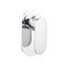 Oval Slim Round Shower Wall Mixer