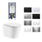 Parma Wall Hung Rimless Toilet Geberit Sigma 20 Package